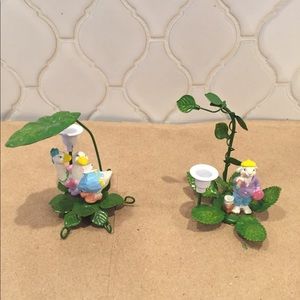 Enesco mini candle holders